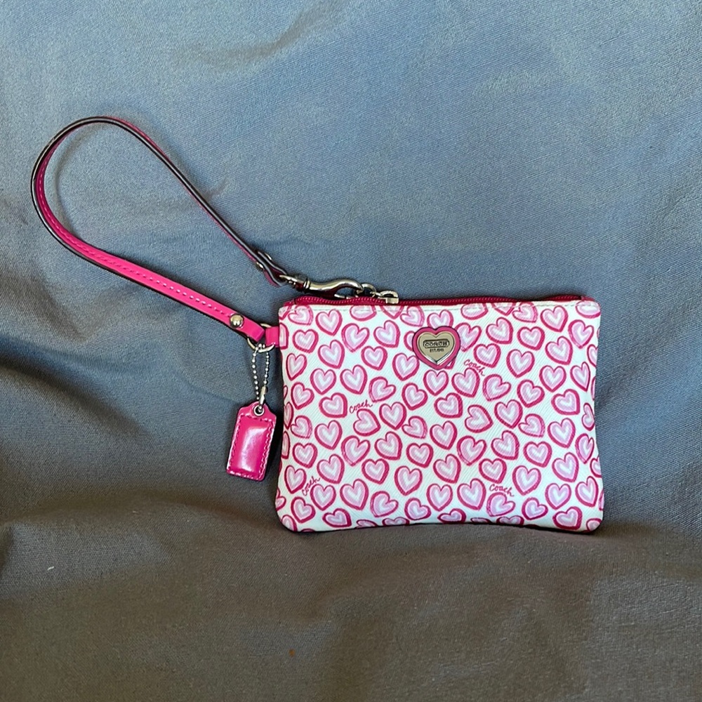 Coach small wristlet